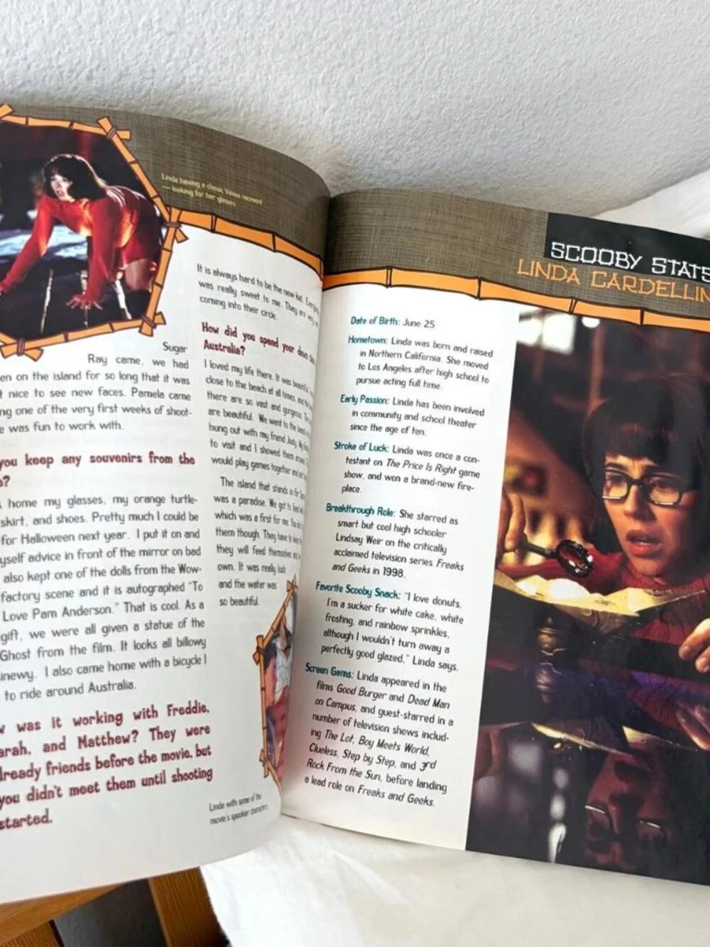 Scooby Doo The Movie Scrapbook 2002 Collector Book